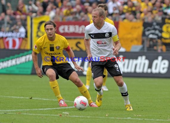 5. Spieltag 2. Bundesliga SV 1916 Sandhausen - SG Dynamo Dresden (© Kraichgausport / Loerz)